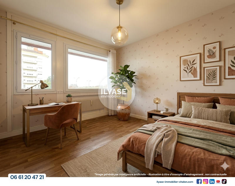 Appartement - 89 m² - 4 pièces