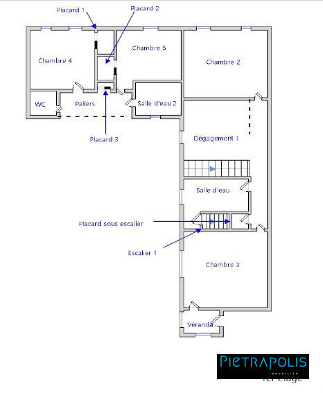 Maison ancienne - 220 m² - 10 pièces