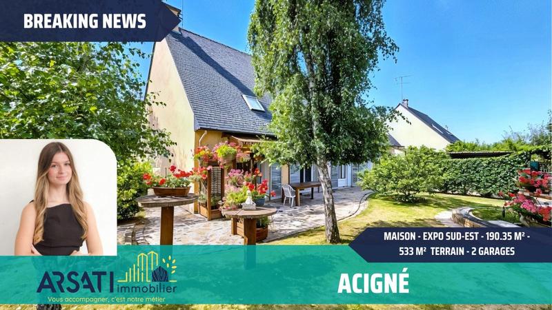 Viager - Maison - 190 m² - 5 pièces