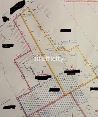 Terrain - 609 m²