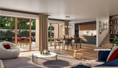 Appartement - 80 m² - 4 pièces