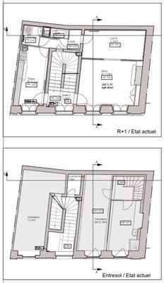 Immeuble - 214 m² - 3 pièces