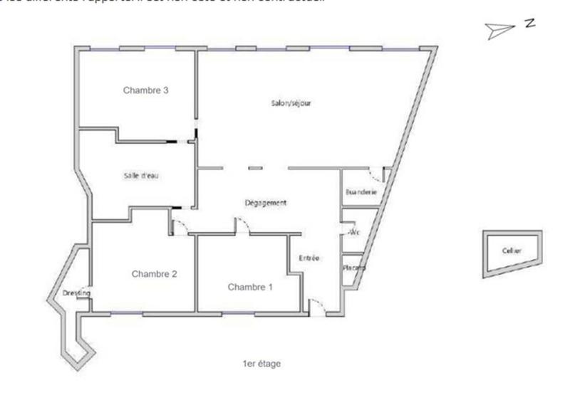 Appartement - 120 m² - 4 pièces