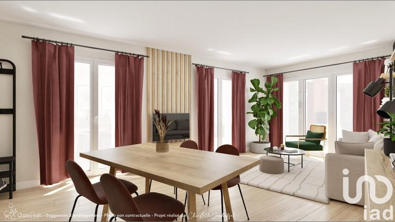 Maison - 66 m² - 3 pièces