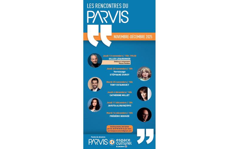 Le Parvis - Dédicace avec Jean-Paul Abadie