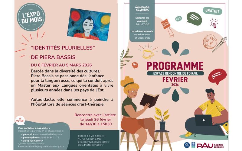 Programme de l'Espace de rencontre du Foirail - Février 2026