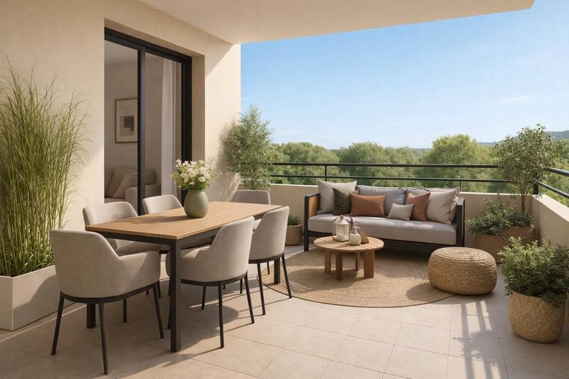 Appartement - 58 m² - 3 pièces