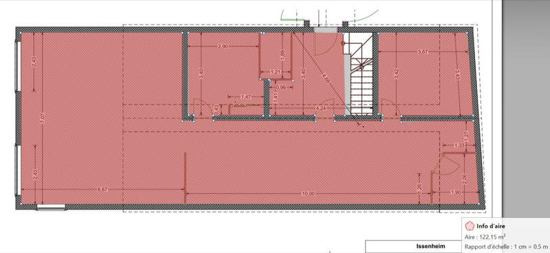 Local commercial - 80 m² - 6 pièces