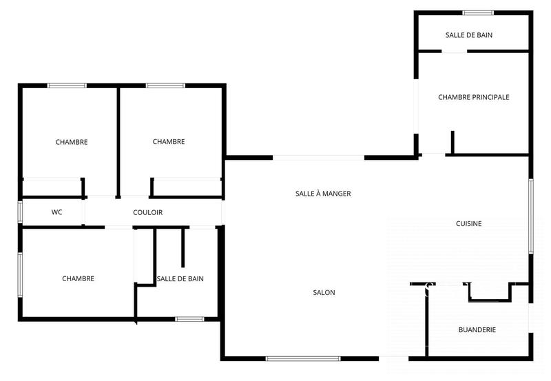 Maison - 138 m² - 5 pièces