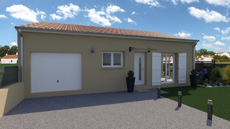 Maison - 90 m² - 4 pièces