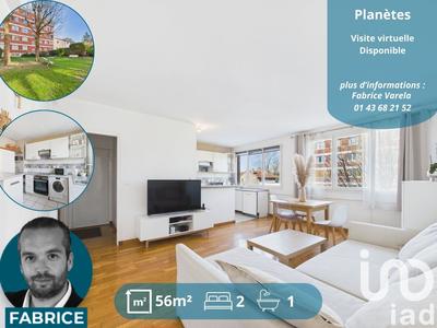 Appartement - 56 m² - 3 pièces