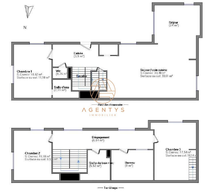 Maison - 130 m² - 7 pièces