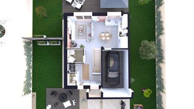 Maison - 92 m² - 4 pièces