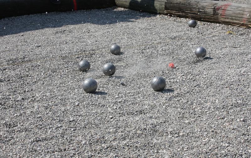 Concours de pétanque à Biscarrosse