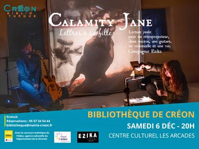 Calamity Jane, lettres à sa fille – Cie Ezika – Contes en Créonnais