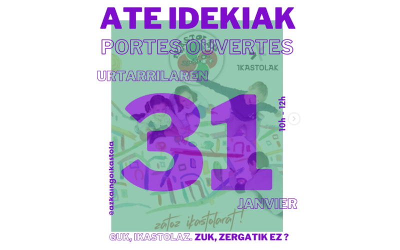 Portes ouvertes : Ikastola