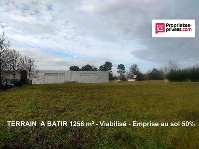 Terrain - 1 256 m²
