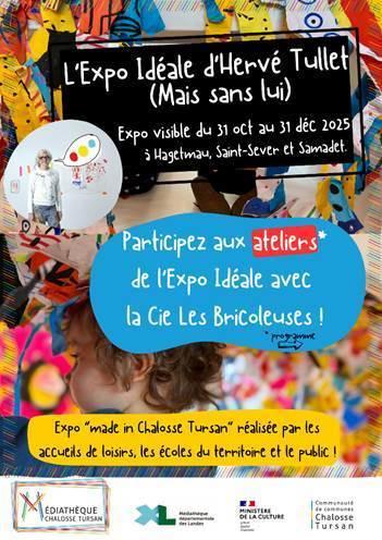 Exposition &quot;L'Expo Idéale d'Hervé Tullet (mais sans lui)&quot;