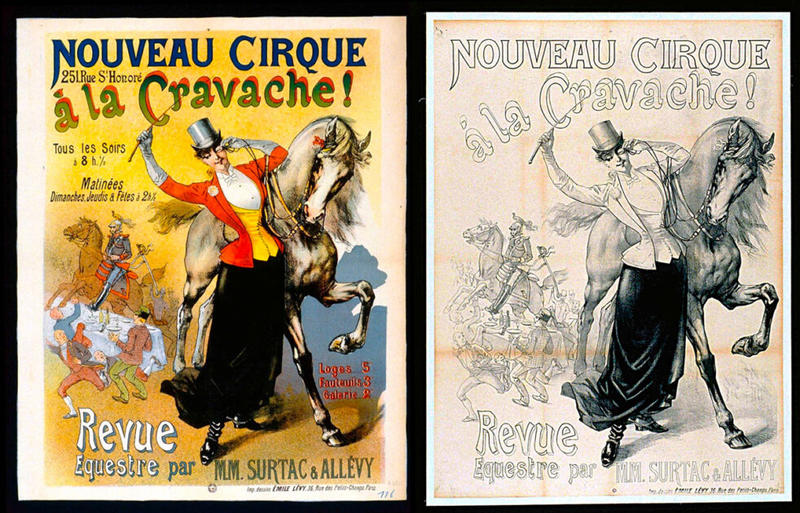 Exposition Avant et Après la Lettre, affiches et leurs maquettes dans la Collection Dutailly