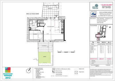 Appartement - 106 m² - 5 pièces