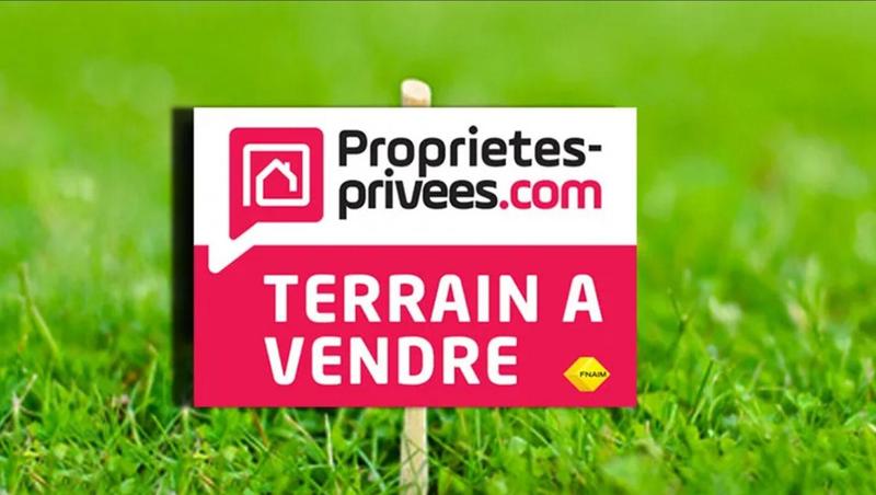 Terrain constructible - 1 253 m²
