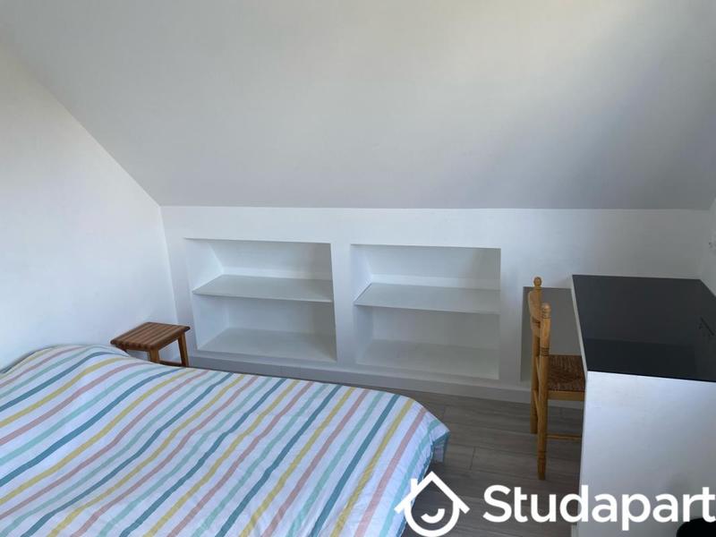 Chambre - 12 m² - 1 pièce