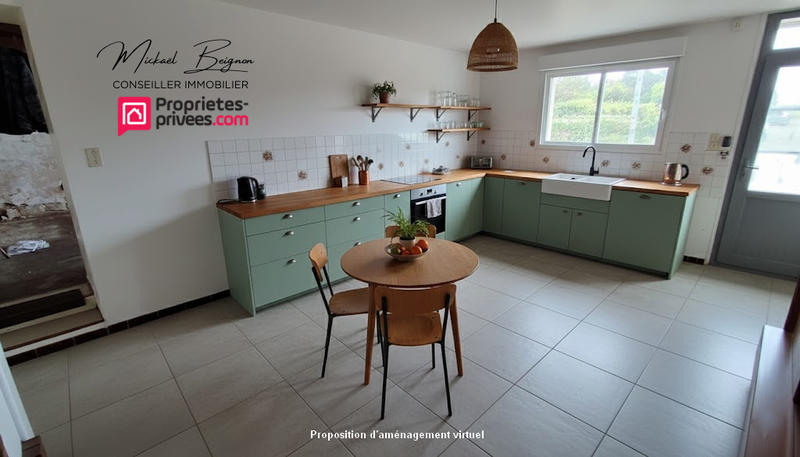 Maison - 65 m² - 3 pièces