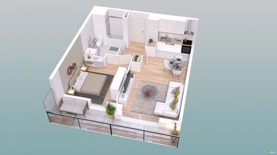 Appartement - 60 m²