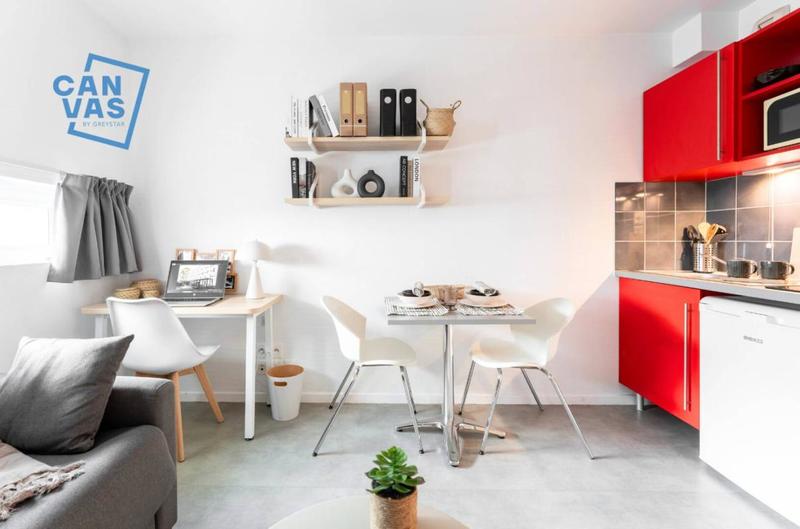 Studio - 18 m² - 1 pièce