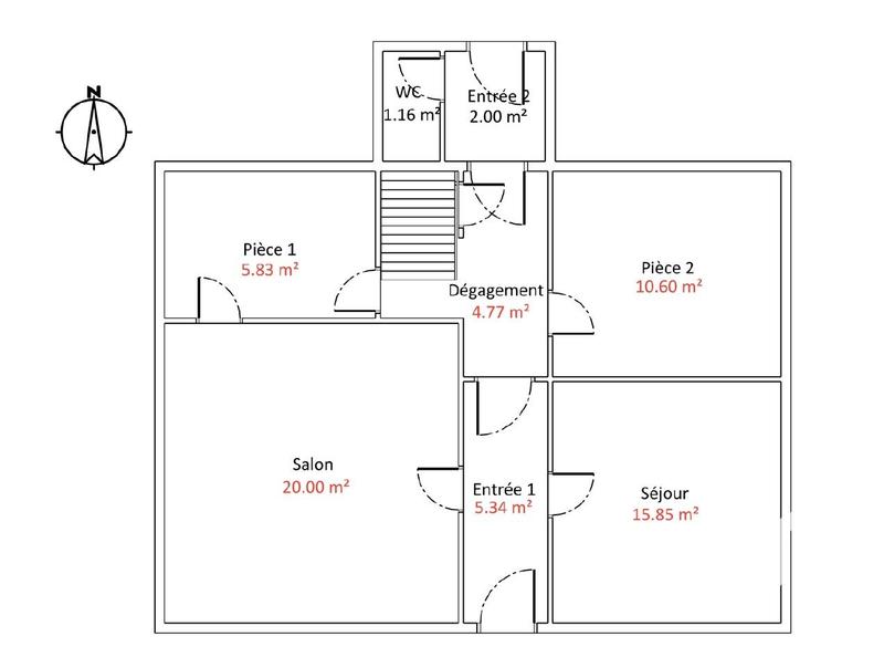 Maison - 173 m² - 11 pièces