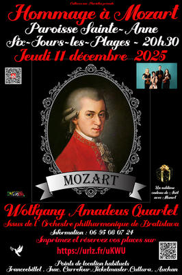 Wolfgang Amadeus Quartet = Hommage à Mozart