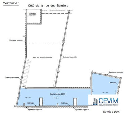 Local commercial - 161 m²