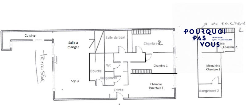 Appartement - 108 m² - 4 pièces