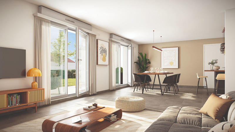 Appartement - 64 m² - 3 pièces