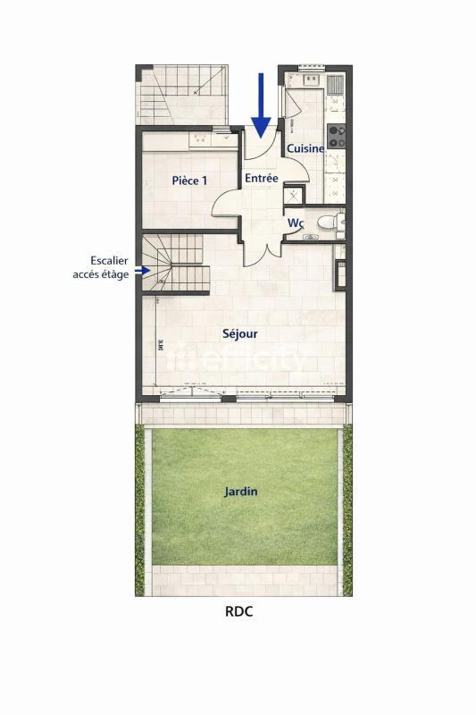 Appartement - 106 m² - 6 pièces