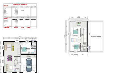 Maison - 105 m² - 5 pièces