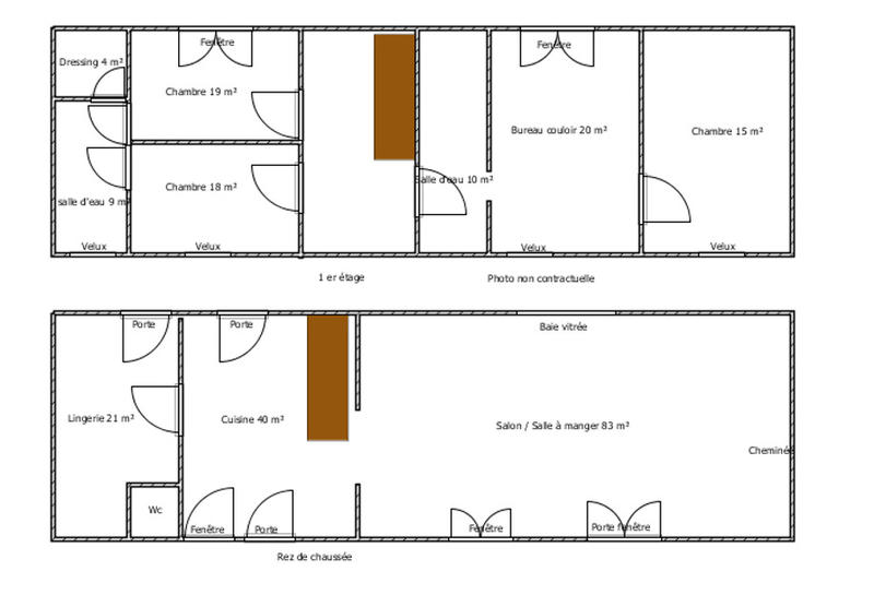 Longère - 244 m² - 10 pièces