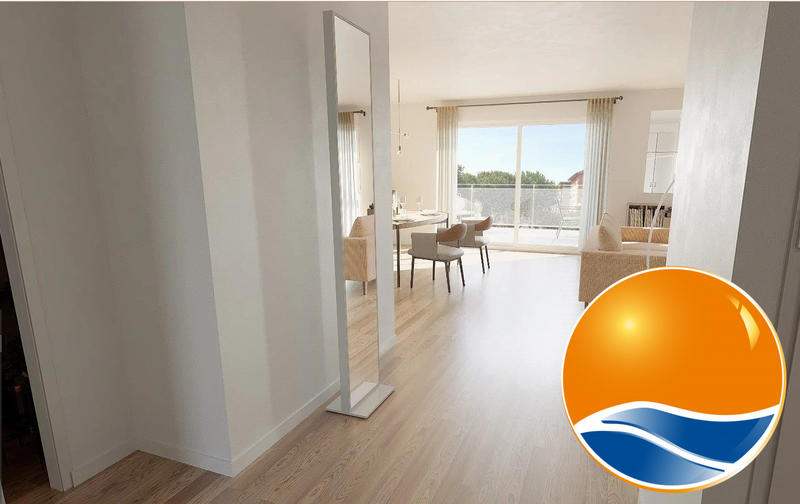 Appartement - 90 m² - 4 pièces