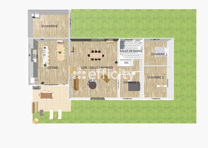 Maison - 138 m² - 6 pièces