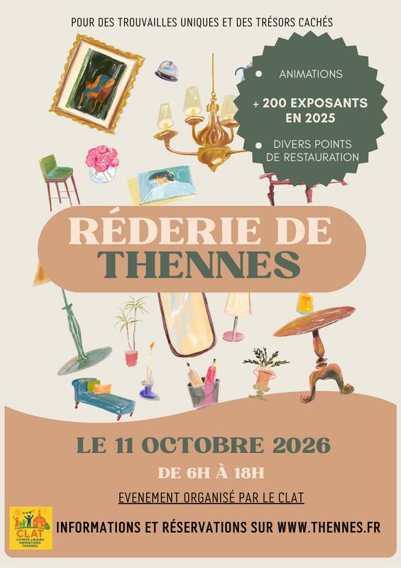 Réderie de thennes et fête du village