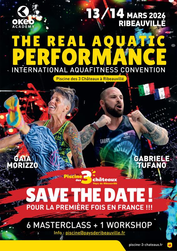 Journée de l'Aquafitness à la Piscine des 3 châteaux