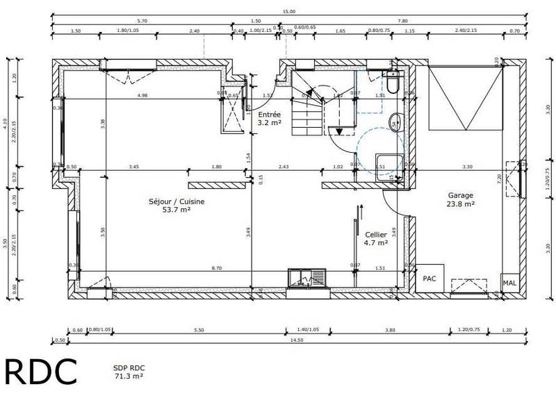 Maison contemporaine - 156 m² - 5 pièces