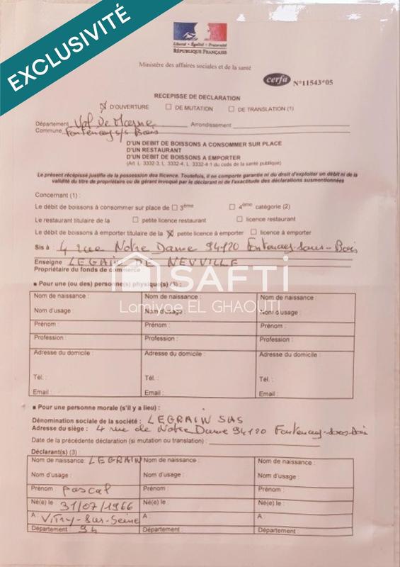 Local commercial - 38 m² - 2 pièces