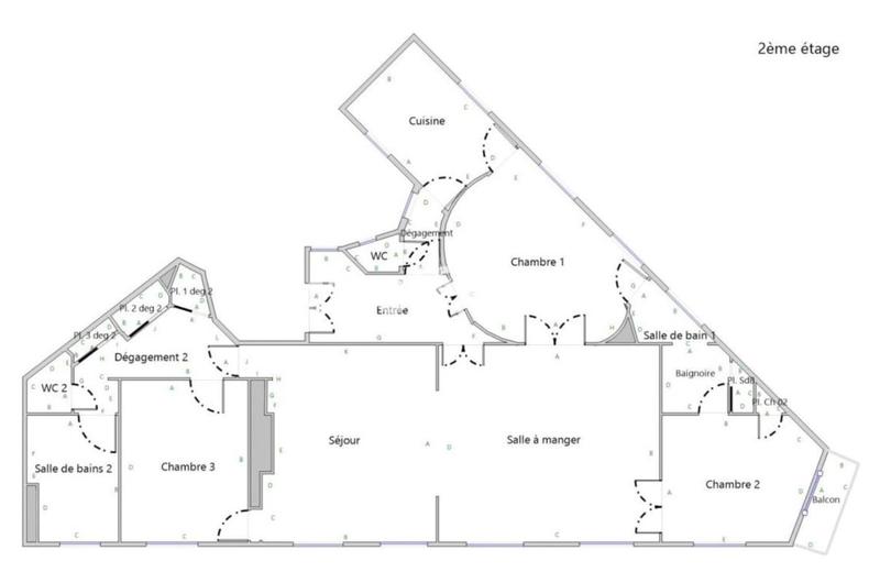 Appartement - 126 m² - 5 pièces