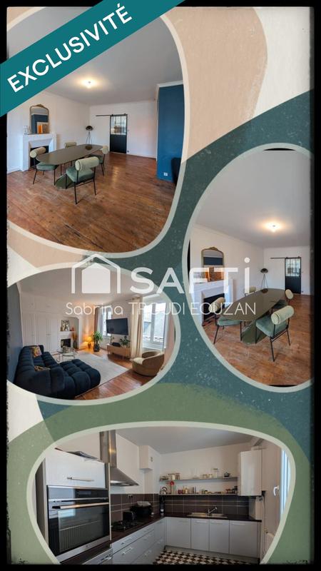 Duplex - 85 m² - 5 pièces