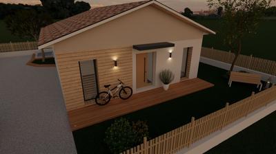 Maison - 60 m² - 3 pièces