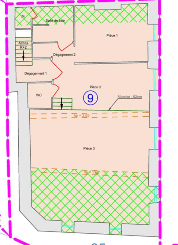 Immeuble - 230 m² - 16 pièces