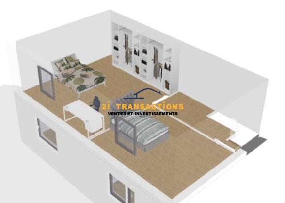 Appartement - 89 m² - 3 pièces