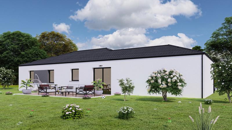 Maison - 90 m² - 6 pièces