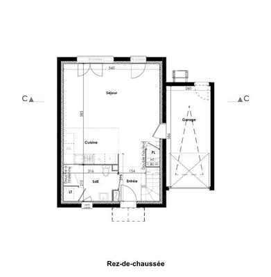 Maison - 82 m² - 4 pièces
